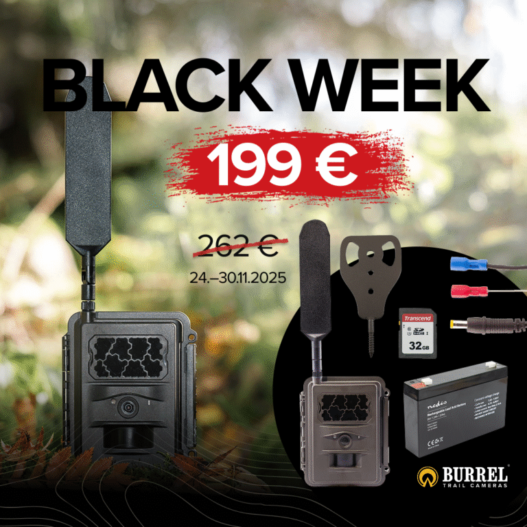 Black Week tarjous Burrel n24 kamera